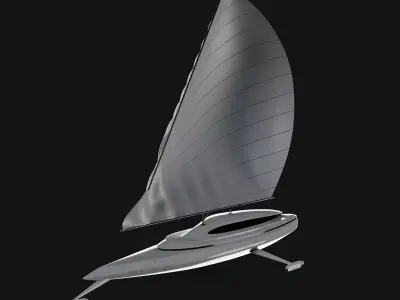 Iceboat 3D model get