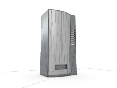 Vending Machine SHC Quick Office LM Low-poly 3D model