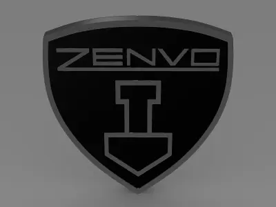 Zenvo Logo 3D model