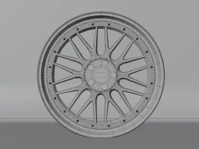 BBS LM Rim 3D model