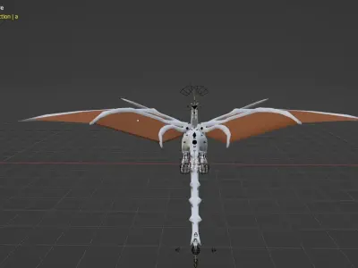 flying Dragon 3D model