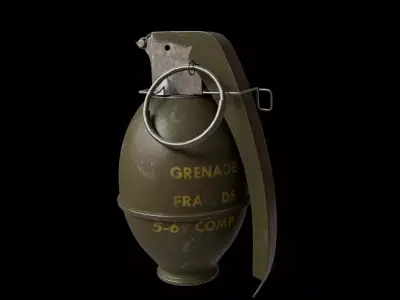 M51-Grenade 3D model