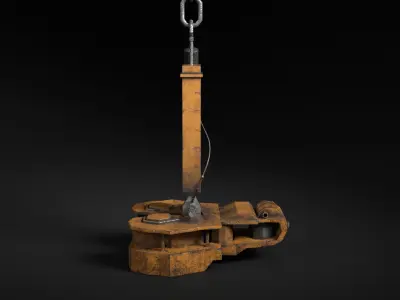 Ticks  Low-poly 3D model