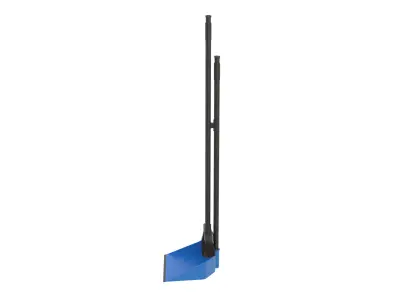 Dustpan with brush 3D model