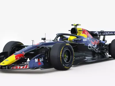 F1 RedBull RB22 2026 Low-poly 3D model