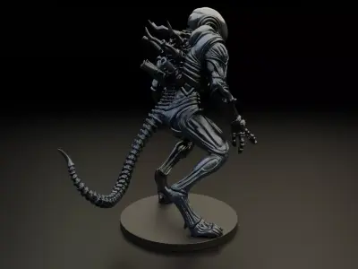 Xenomorph - Eaglemoss Alien 3D print model