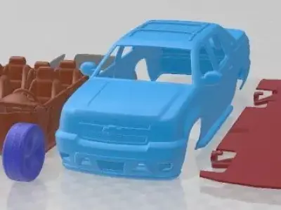 Chevrolet Avalanche 2011 Printable Car 3D print model