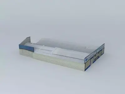 Distributor warehouse Free 3D model