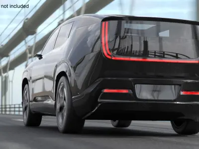  All Electric Compact SUV Black 