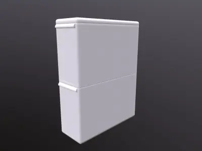 Box 3D Model 3D model