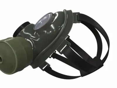 Gas Mask 06 3D model