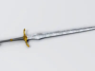 Warrior Weapons Set 3D model