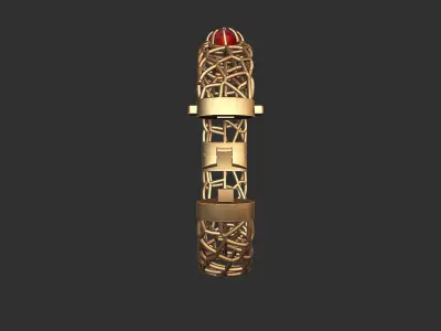 Ruby Bracelet 3D model