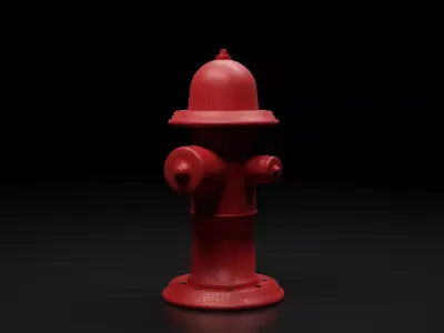 Fire Hydrant 3D model buy