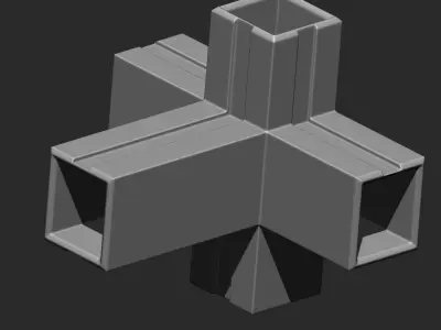 Machine Parts IMM OBJ STL Brush Pack 12 in One vol 4 3D model