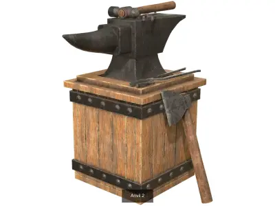 Anvil Collection 1 3D Model Pack