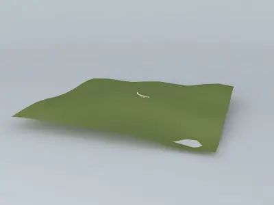 World Dynamics L-200 Airplane Crash Free 3D model