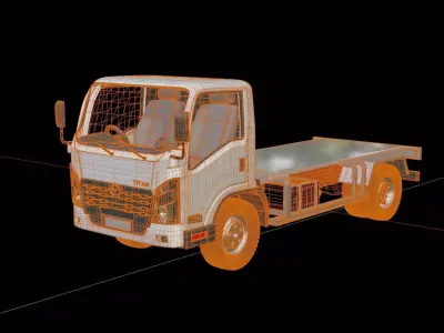Mazda Titan Cab Chassis 3D model