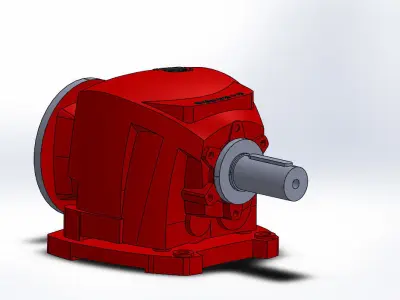 Gearbox-R 40-SW-PAM 90-D 2 Free 3D model