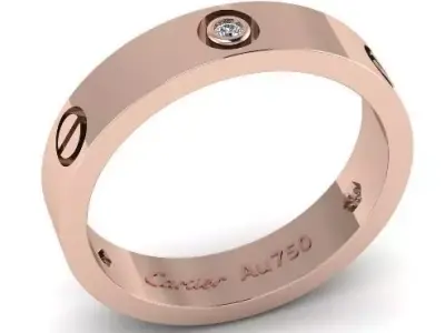 10 car  ring 3D print model