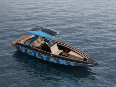 Voltari 260 Electric Performance Boat  3D model