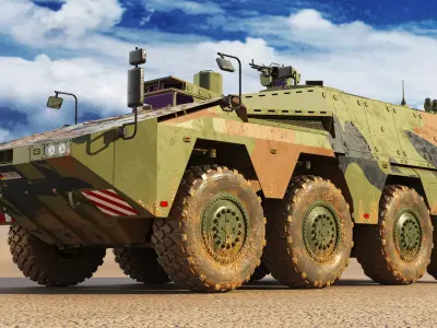Boxer MRAV 3D model purchase