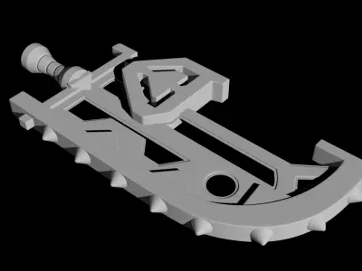 Tomahawk Hammer 3D model