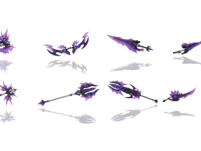 Glorious Weapons 3D Model Pack