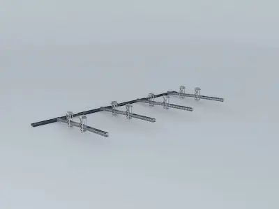 Wuhan Port Wharf 3D model