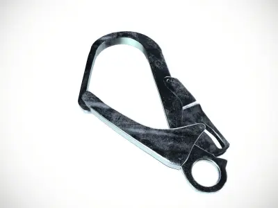 Safety Hook Low-poly 3D model