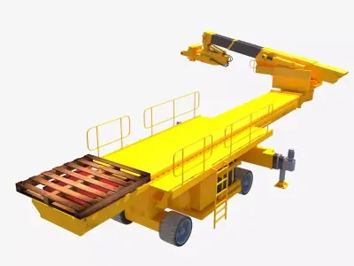 lainera crane 3D model