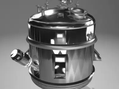 Mixer Tank 10m3 3D model