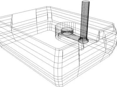 Gas Tank - Carrier Type 3 3D model