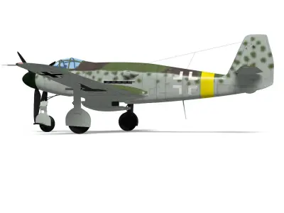 Messerschmitt Me 509  3D model