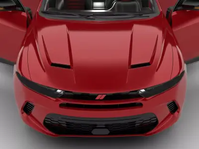 Dodge Hornet 2023 R T HQ 3d model 3D model