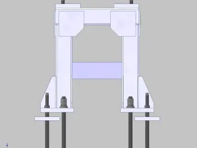 26368-ROBOT BASE KAWASAKI BX100S-700 3D model