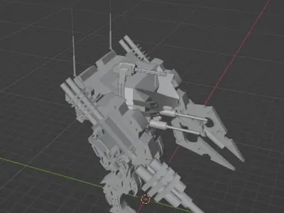 Robot war Free 3D print model