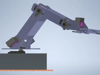 Hand Robot 3D print model