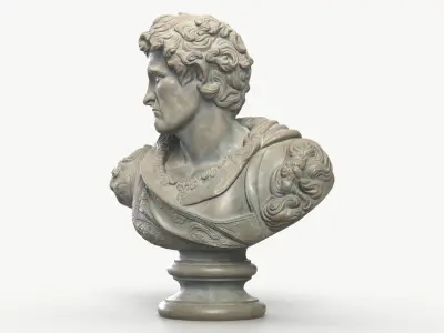 Classical Bust 001 3D model