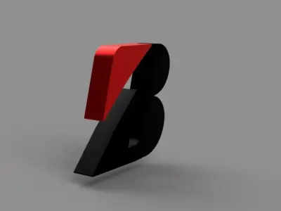 bridgestone logo 3D model