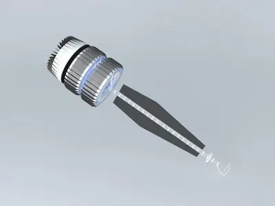 Interstellar colonial vessel Free 3D model