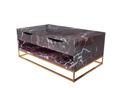 Modern Nesting Coffee Table Part 2 3D model