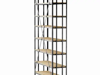 Large metal rack  3D model