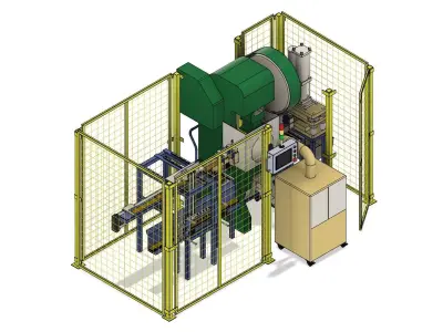 Stamping Feeder 3D Digital Model 3D model