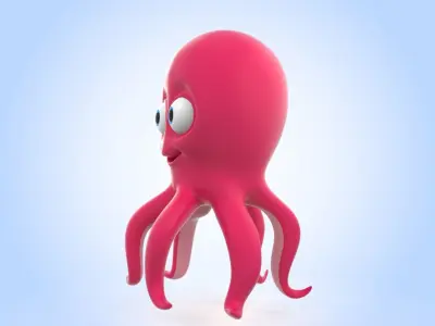 Octopus 3D model