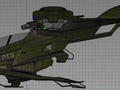 WARCRAFT JET Low-poly 3D model
