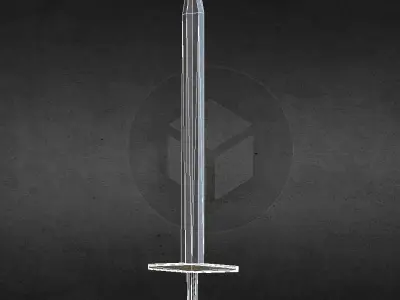 Sword Low Poly Free low-poly 3D model purchase