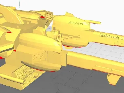 Gundam Seed Meteor Unit for Freedom and Justice Gundam 3D print model
