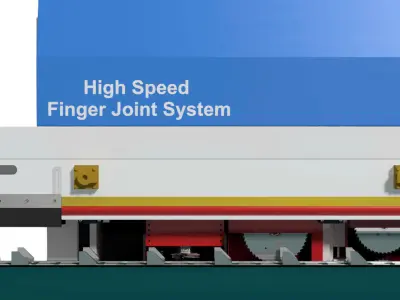 FINGER JOINT HORIZONTAL AUTOMATIC 3D model