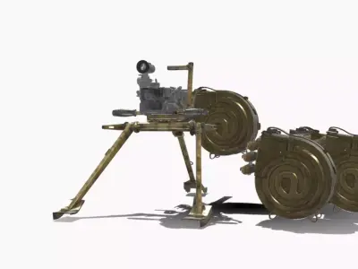 AGS 30 Low-poly 3D model